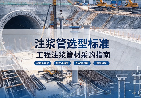 灵武注浆管选型标准